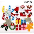 thumbnail image 3 of Felt Christmas Tree, DIY Christmas Tree with 25pcs Ornaments, Christmas Decorations Door Wall Hanging Ornaments for Kids Xmas Gifts Party Supplies, 3 of 5