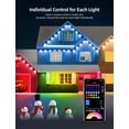 thumbnail image 4 of Luces exteriores APPECK Permanentes de 100 pies con 72 LED RGBW, 4 of 8