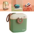 thumbnail image 4 of Contenedor dispensador de portátil, caja de almacenamiento de alimentos con , de aperitivos, caja Sunnimix dispensador de fórmula, 4 of 8