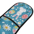 thumbnail image 4 of Yayeee Double Oven Mitt Kitchen Heat Resistant Baking 35" x7" Quilted Glove, Blue Easter Bunny, 4 of 6