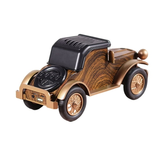 Portable Bluetooth Speakers Vintage Wood Grain Vintage Car Wireless Subwoofer Receiver For Car Audio for Home Party Outdoor Birthday Gifts