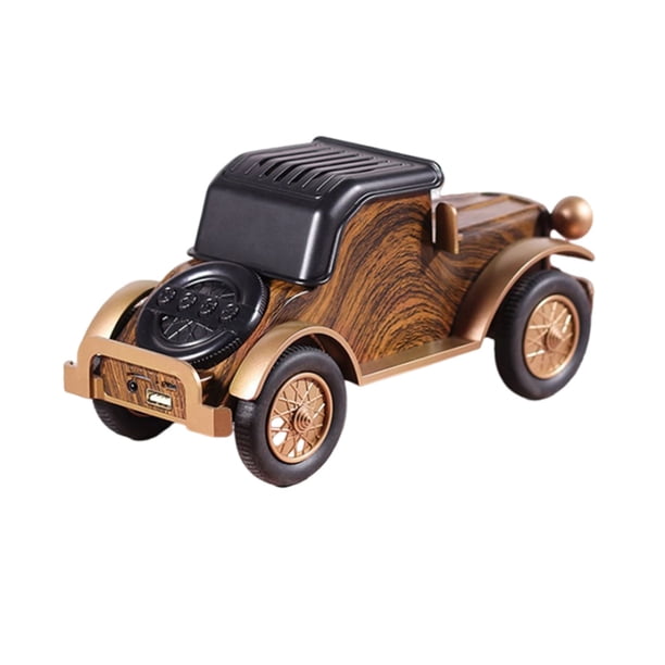Receptores de Audio de Coche Retro Grano de Madera Retro Receptor de Subwoofer Inalámbrico de Coche, Adecuado para Sistemas de Audio de Coche Subwoofers de Audio de Coche