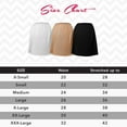 thumbnail image 6 of Valair Classic Short and Long Half Slip Skirt for Ladies and Girls - Slight Flair - Anti Static - Ranges 14" To 34" Length, 6 of 7
