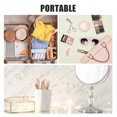 thumbnail image 3 of Unique Bargains 2 Pcs Travel Makeup Bag Makeup Brush Holder Portable Makeup Organizer Bag Waterproof Silicone Pink, 3 of 7
