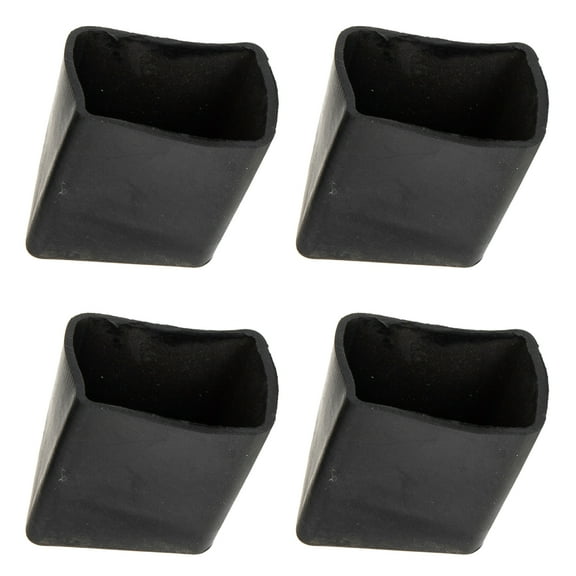 4Pcs Ladder Feet Covers Rubber Ladder Replacement Step Ladder Feet Mat Cushion Pads Ladder Accessories 2.5x3.5cm