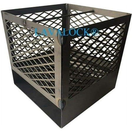 LavaLock Charcoal Basket UDS Ugly Drum Smoker w/Legs & ash pan 55 gal fire Box 12 12 12