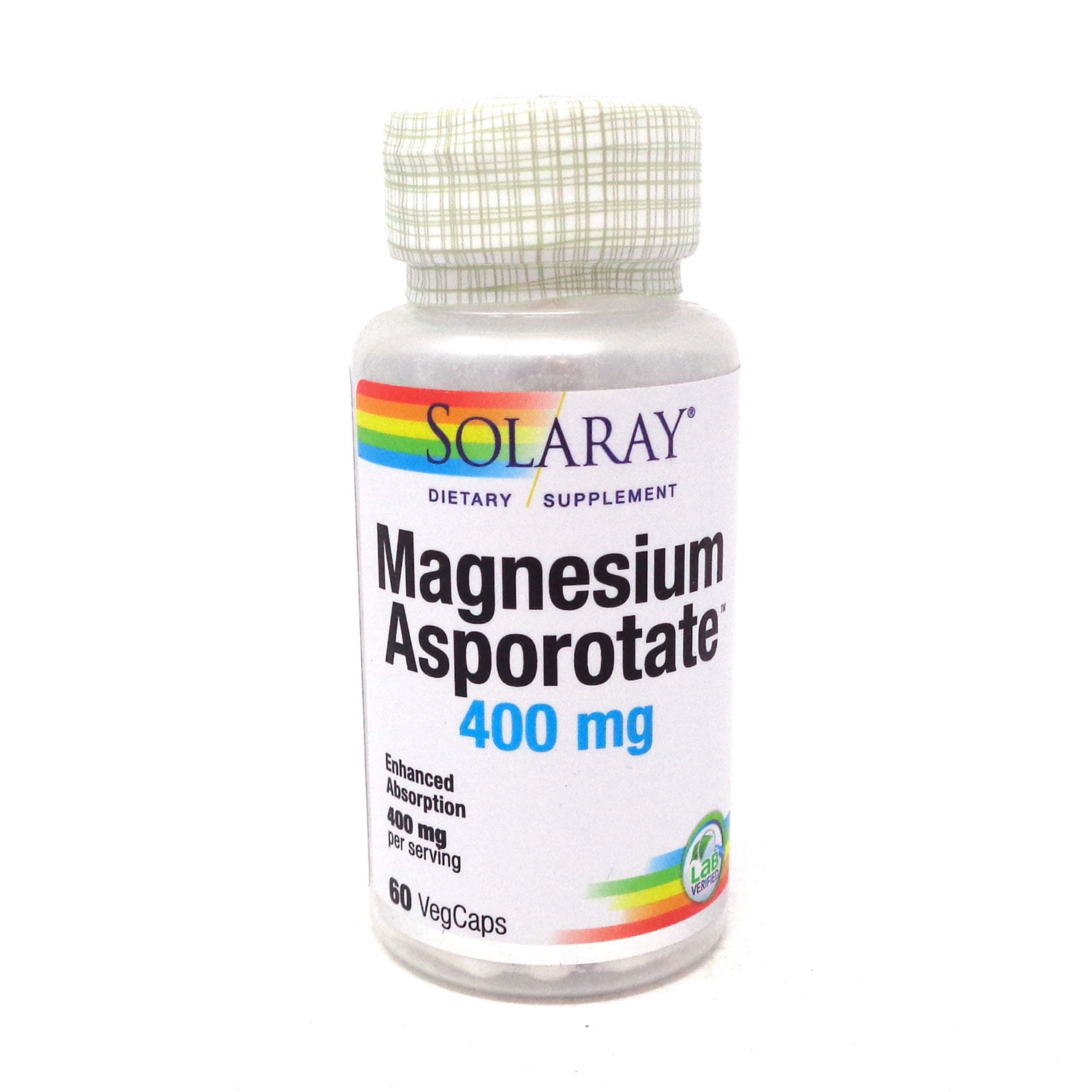 Solaray Magnesium Asporotate 400 mg Aspartate, Orotate & Citrate
