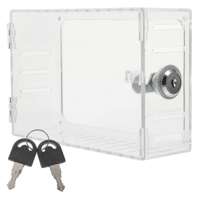 Guard For Thermostat Universal Thermostat Cover Wall Mountable Clear Visibility 18.50X12.00X5.60CM Durable 1 Set