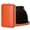 Orange, variant on Genuine Leather Credit Card Holder RFID Small Zipper Card Case Wallet for Women & Men