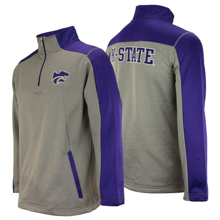 State Wildcats Spring - Outerstuff NCAA Men's Kansas State Wildcats Performance Poly Fleece 1/4 Zip Up