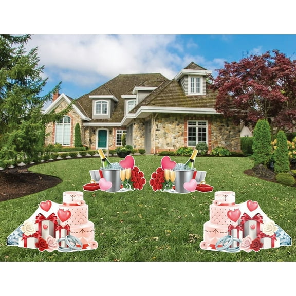 VictoryStore Wedding Yard Decoration Filler Display, Wedding Party Decor (19742)
