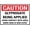Metal tin sign 281, variant on Caution Glass Door Sign 8x12 Inch Metal Tin Sign Warning Caution Notice Sign for House Door Office Business Yard Wall Decor Facility Plaque Sign for Indoor Outdoor Road Delivery Wall Art Decoration