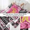 thumbnail image 2 of 60th Birthday Gifts for Women Blanket Gifts Throw Blanket 60th Birthday Decorations 60th Birthday Unique Gifts Birthday Presents for Her Wife Mum Women Soft Flannel Blanket 50"x60", 2 of 6