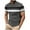 Dark Gray, variant on YLSDY Men's Color Block Short Sleeve Tee Shirts Casual Crewneck T Shirt Trendy Summer Tops Fashion Stripes Casual Tops Regular Fit Athletic Tees Dark Gray S
