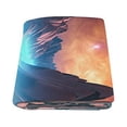 thumbnail image 2 of CADecor Fantasy Landscape With Mountains Throw Blanket Bed Sofa Blanket 58x80 inches, 2 of 3