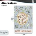 thumbnail image 4 of Stupell Industries Farmhouse Pizza Lovers Club Canvas Art, 24 x 36, by Amanda Houston, 4 of 8