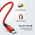 thumbnail image 4 of Cable de carga 3 en 1 Cable de carga USB universal trenzado de nailon Eccomum Cable de datos, 4 of 7