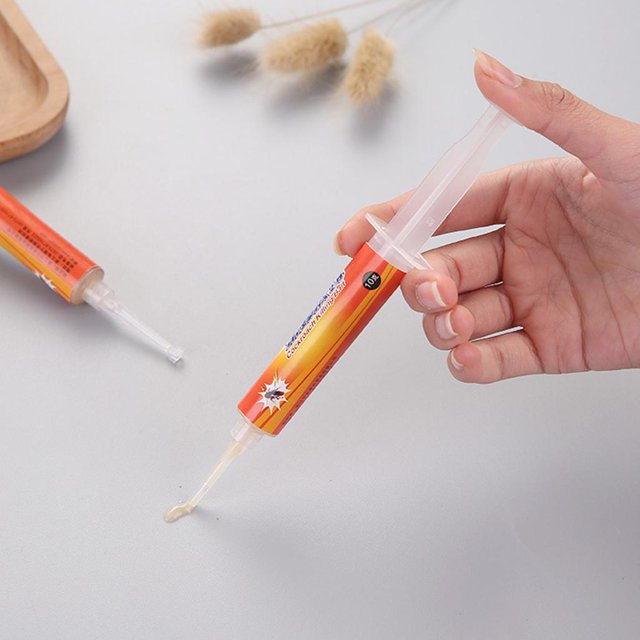 Captura de cucarachas, trampas de pegamento de cebo de fuertes efectos de cadena adhesiva, jeringa de señuelos no resistente a las drogas para cucarachas caja Macarena Cebo de pegamento para cucarachas