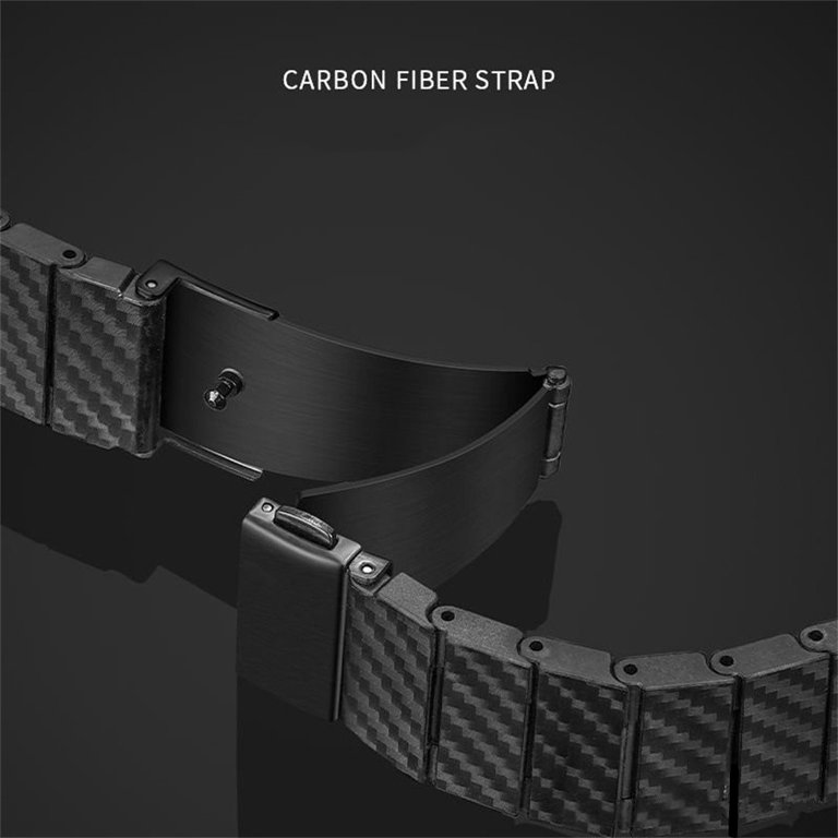 Carbon Fiber Strap For Apple Watch Band 40mm 44mm 45mm