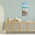 thumbnail image 3 of Stupell Industries Peaceful Beach Reeds Landscape Painting Gallery Wrapped Canvas Art Print Wall Art, 17 x 40, 3 of 8
