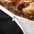 thumbnail image 4 of meiyoeat rustic Farm Animal Twin Duvet Cover,Country Farm Highland Cow Sunflower Twin Bedding,Reversible,2-Piece,1 Duvet Cover and 1 Pillowcase, 4 of 6