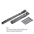 thumbnail image 2 of BLEEUS Bike Mudguard Dustproof Tire Mud Guards Accessories Cycling Essentials (Five-pointed Star), 2 of 6