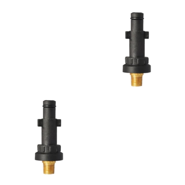 relayinert 1pc Pressure Washer Adapter Foam Nozzle Adapter Car Accessories Washing Type D 2Set