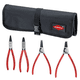 thumbnail image 1 of KNIPEX 00 19 56 Kit de pinzas para anillos de seguridad 4 piezas, 1 of 1