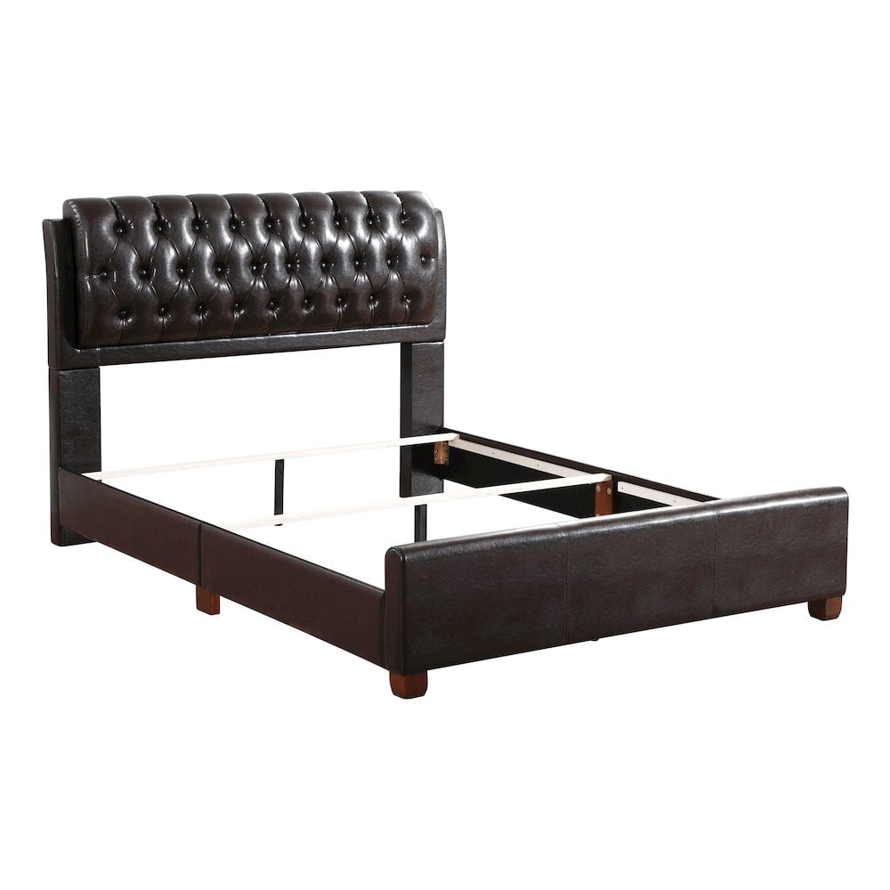 Glory Furniture Marilla Full Bed in Dark Brown Color
