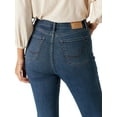 thumbnail image 6 of Levi Strauss Signature Women's and Women's Plus High Rise Skinny Jeans, Available in Inseams: 27", 29", 31", Sizes 2-28, 6 of 7