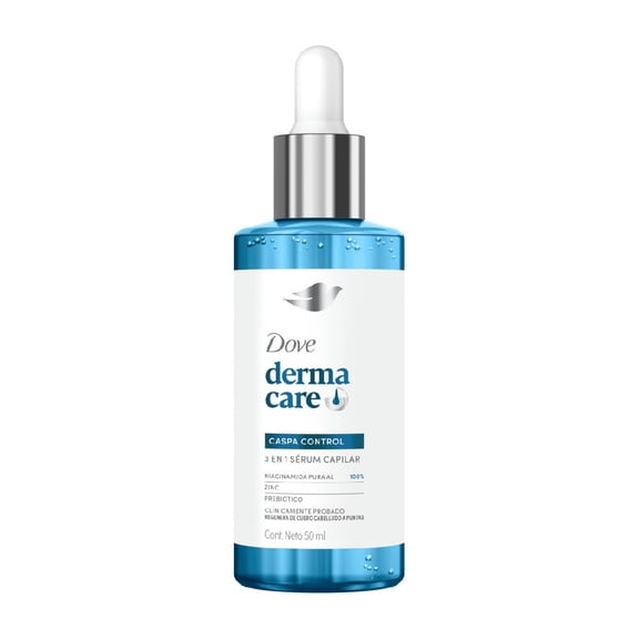 Serum capilar Dove Derma Care fuerza caspa control con niacinamida  3 en 1, 50 ml