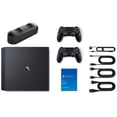 thumbnail image 2 of PlayStation 4 Pro 1TB 4K Gaming Console with Two DualShock 4 Wireless Controller and Mytrix DS4 Fast Charging Dock, 2 of 8