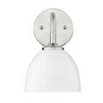 thumbnail image 3 of Yep by Golden Lighting Zoey 1-light Wall Sconce in Pewter and Matte Black shade, 3 of 7
