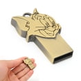 thumbnail image 4 of Disco flash USB portátil impermeable de metal 2.0 unidad de almacenamiento Memory Stick para transmisión de datos Sharing64GB, 4 of 8