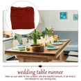 thumbnail image 5 of Niceauty Multi Function Red Table Runner for Festival Wedding and Coffee Table, 5 of 5