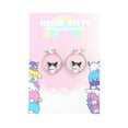 thumbnail image 4 of Sanrio Hello Kitty and Friends Womens Fashion Hoop Earrings - Kuromi, Officially Licensed, 4 of 4