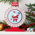 thumbnail image 2 of Compte à Rebours de Noël Roue Rotative Santa Claus 25 Jours Numérotés Cadeaux Réutilisables Artisanat Décoration Calendrier en Bois Fournitures de Noël, 2 of 11
