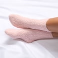 thumbnail image 6 of Martha Stewart Womens Marled 2 Pack Butter Crew Sock Pr Pink/Silver Grey, 6 of 6
