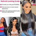 thumbnail image 4 of HAIRRO Hair One Bundle 100% Unprocessed Brazilian Virgin Human Hair Bundles Body Wave Bundles Wet Human Hair Natural Color Hair Extensions, 4 of 8