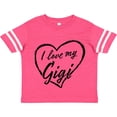 thumbnail image 3 of Inktastic I Love My Gigi in Black Chalk Heart Boys or Girls Toddler T-Shirt, 3 of 5