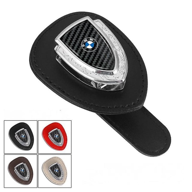 1 artículo Soporte para gafas de sol para traje de coche para la serie Bmw, soporte para gafas de coche, soporte para gafas de sol para coche con logotipo, soporte para gafas de sol con clip