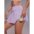 thumbnail image 4 of Women's Tennis Golf Skirts High Waisted with Pockets Inner Shorts for Athletic Skorts Sports Running Pickleball, 4 of 5