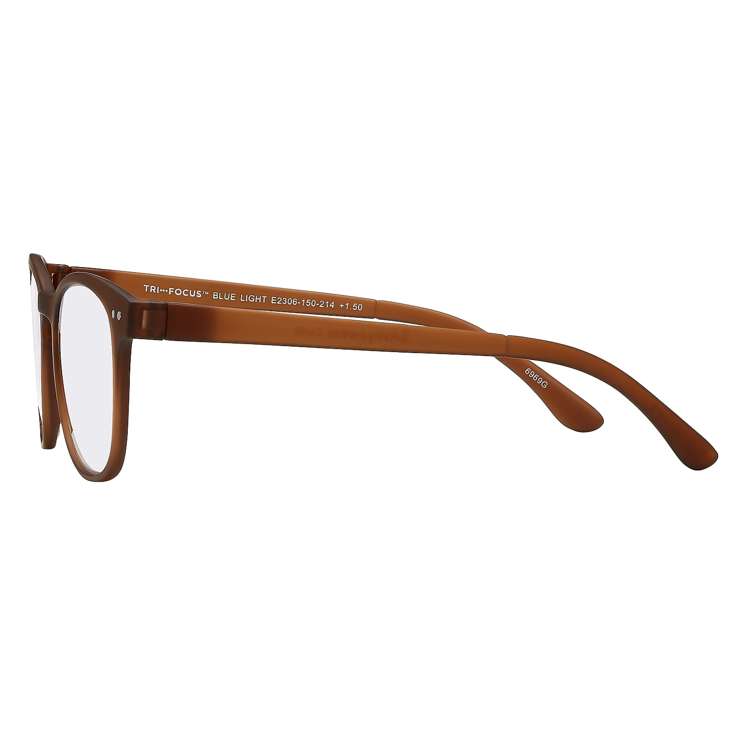 SAV Tri-focus Blue Light +1.50 Reading Glasses Brown (E2306)