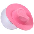 thumbnail image 4 of 4 sombreros de vaquero en miniatura, pequeños adornos de sombrero de vaquero no tejidos., 4 of 7