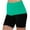 Mint Green, variant on Buigttklop Women'S High Waist Summer Colorblocking Biker Shorts for Women Workout Shorts for Women Yoga Pants
