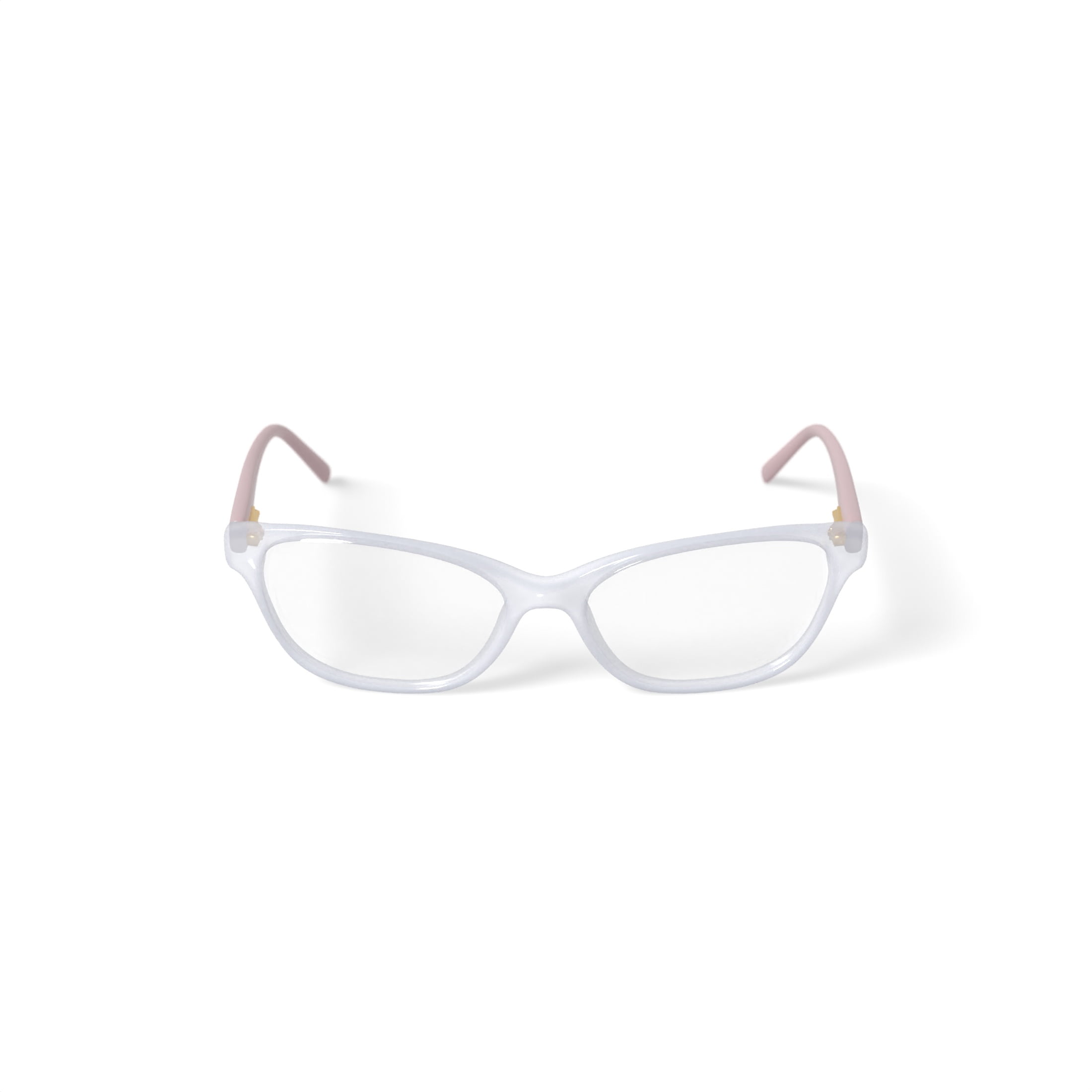 DKNY Women's DK5011 Prescription Eyeglasses with Case, Nude