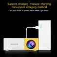 thumbnail image 4 of Yeacher Mini LED Projector Supports 720P / 1080P Portable Video Projector with Built-in Speaker & Remote Control Support HD / AV / USB / Audio 3.5mm Interface for Home Theater Entertainment, 4 of 7