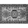 thumbnail image 1 of Ahgly Company Indoor Rectangle Persian Gray Traditional Area Rugs, 6' x 9', 1 of 1