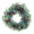 thumbnail image 2 of Village Lighting 30 in. Pre-Lit LED Wreath - Winter Frost, 2 of 6