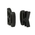 thumbnail image 5 of DecMode 5" Book Black Aluminum Bookends (Set of 2), 5 of 8